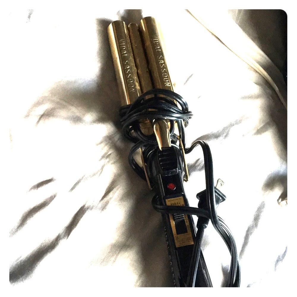 Vidal Sassoon 3 barrel triple waver curling iron
